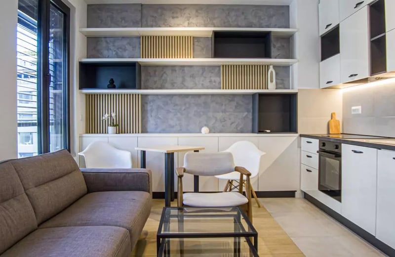 Langfristige Vermietung einer 2-Zimmer-Wohnung mit 40 m² in einer Premium-Wohnanlage, Belgrad, Serbien