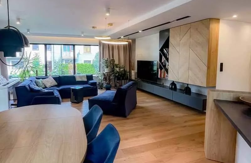 Long-term rental of 4-room apartment 125 m² in Warsaw, Poland