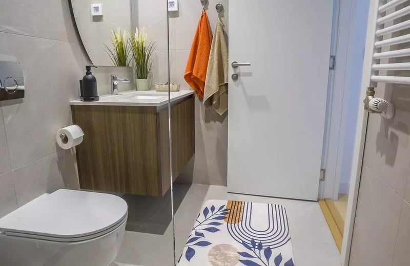 Long-term rent 2-room apartment 54 m² in premium BW Quartet 1 complex, Belgrade, Serbia