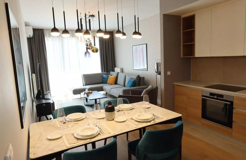 Долгосрочная аренда 3-комнатной квартиры 78 м² в ЖК премиум-класса BW Verde, Белград, Сербия