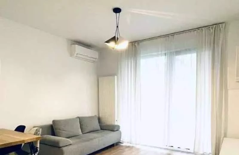 Long-term rent modern 2-room apartment 44 m² in Mokotów, Warsaw, Poland
