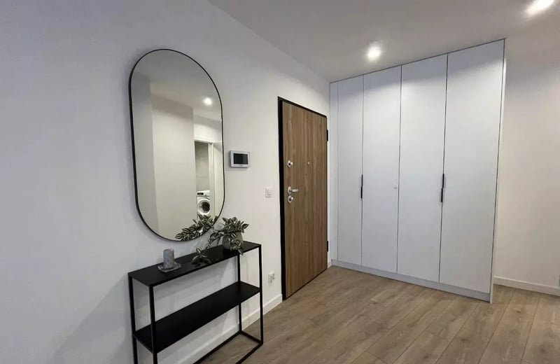 Long-term rental of a 2-room apartment 49.5 m² in the Zabłocie district, Kraków, Poland