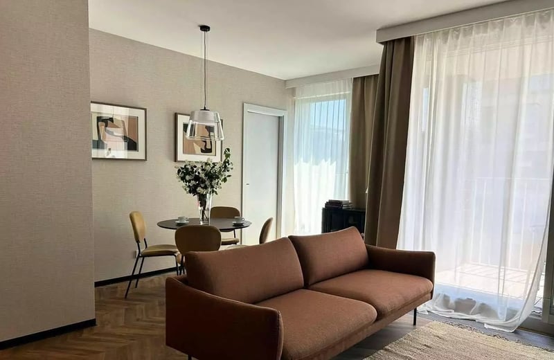 Long-term rental of a 2-room apartment 50m² in Wola district, Warsaw, Poland