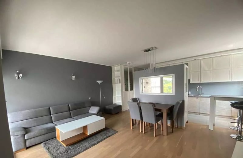 Long-term rental of a 3-room apartment 72.9m² in Praga-Południe district, Warsaw, Poland