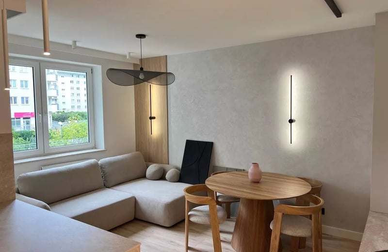 Alquiler a largo plazo de un piso de 3 habitaciones y 53 m² en el distrito Ursus, Varsovia, Polonia