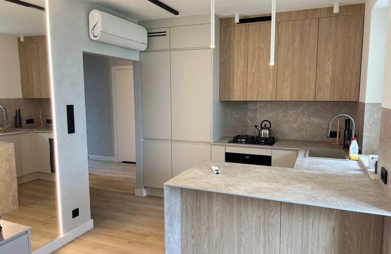 Alquiler a largo plazo de un piso de 3 habitaciones y 53 m² en el distrito Ursus, Varsovia, Polonia