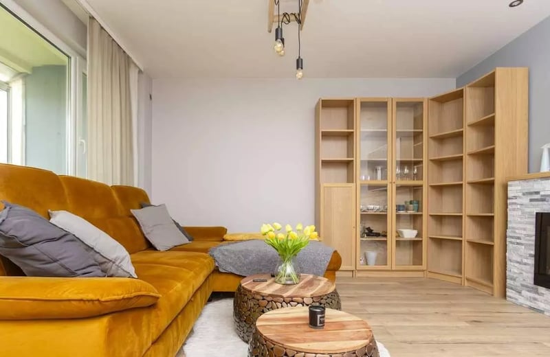 Langfristige Vermietung 2-Zimmer-Wohnung 48 m², Stadtteil Psie Pole, Breslau, Polen
