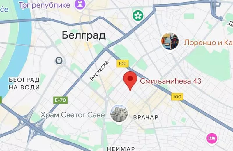 Long-term rental of 4-room apartment 92 m² in Belgrade, Serbia