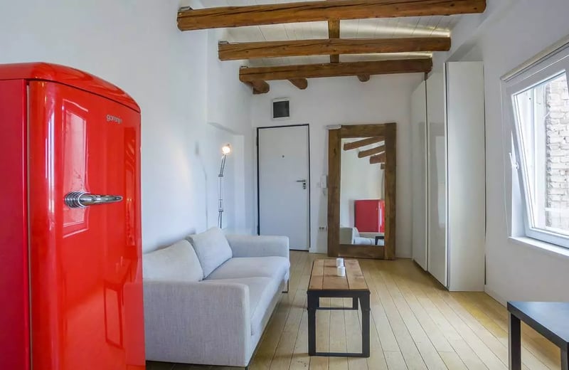 Langzeitmiete eines Studios 38 m² im Stadtzentrum, Belgrad, Serbien