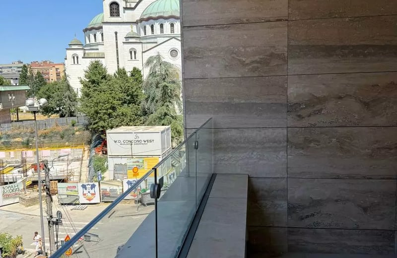 Location longue durée appartement 5 pièces 226 m², Vračar, Belgrade, Serbie