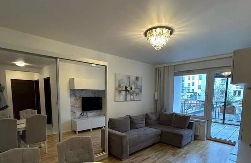 Alquiler a largo plazo piso de 2 habitaciones 46 m², Olimpia Port, Breslavia, Polonia