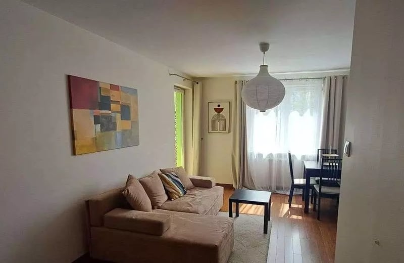 Long-term rental 3-room apartment, 56 m², Gaj, Krzyki district, Wrocław, Poland