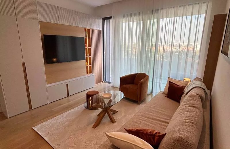 Long-term rental 2-room apartment, 55 m², New Dorchol area, Belgrade, Serbia