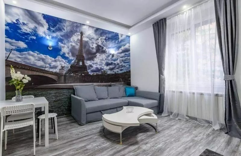Location longue durée d’un appartement 2 pièces, 47 m², dans le centre-ville, Belgrade, Serbie