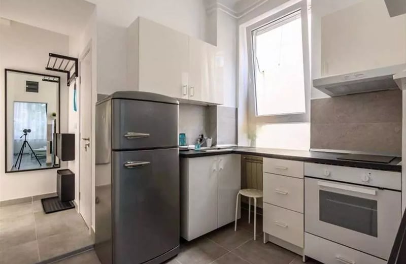 Location longue durée d’un appartement 2 pièces, 47 m², dans le centre-ville, Belgrade, Serbie