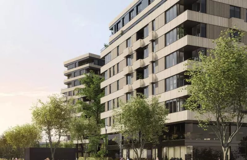 Location longue durée d’un appartement de 52 m² et deux pièces à Belgrade, Serbie