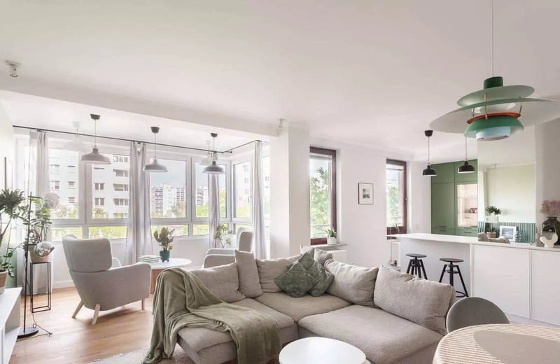 Location longue durée d’un appartement 3 pièces de 91 m² à Varsovie, Pologne