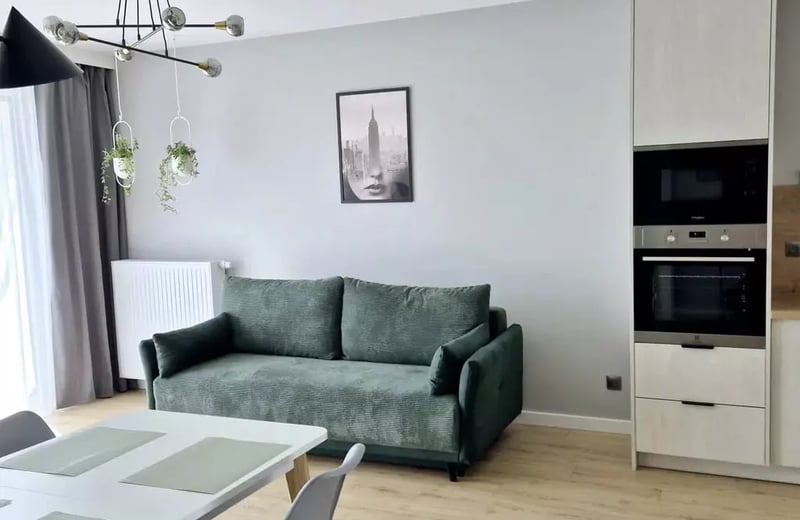 Long-term rental of 44 m² 2-room apartment in Czyżyny, Kraków, Poland