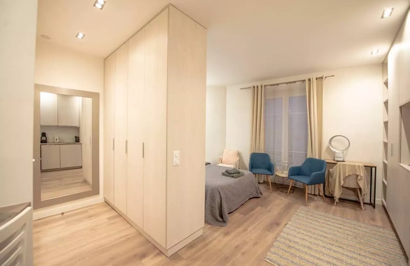 Long-term rental of 28 m² studio, Paris, France