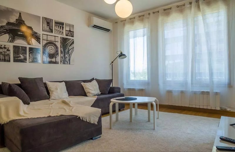 Langzeitmiete einer 2-Zimmer-Wohnung 52 m², Neu-Belgrad, Belgrad, Serbien