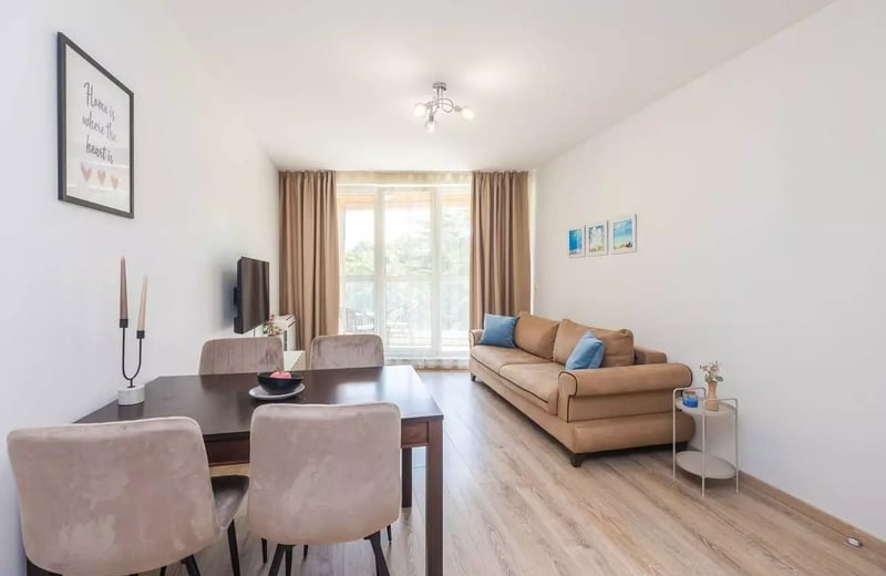 Langzeitmiete einer 2-Zimmer-Wohnung — Briz, Varna, Bulgarien