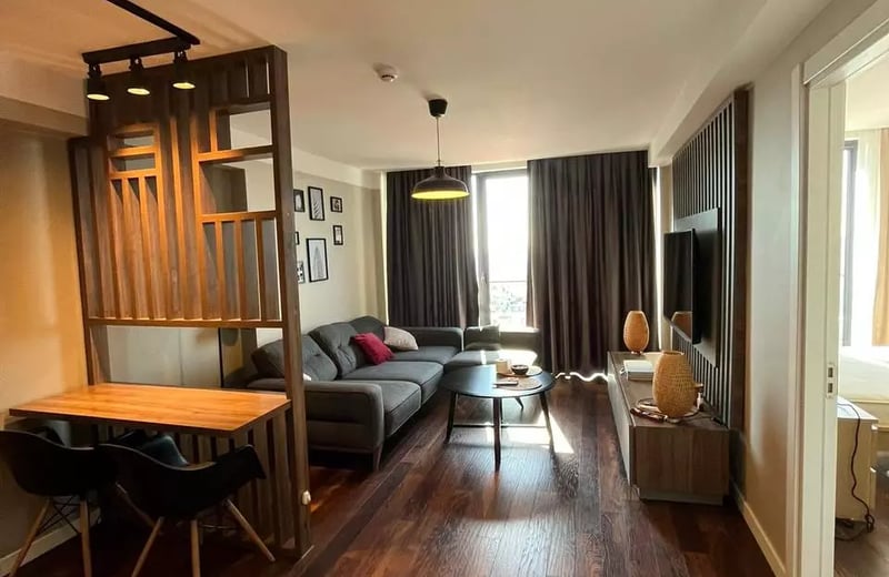 Долгосрочная аренда 2-комнатной квартиры в районе 4 Levent, Стамбул, Турция