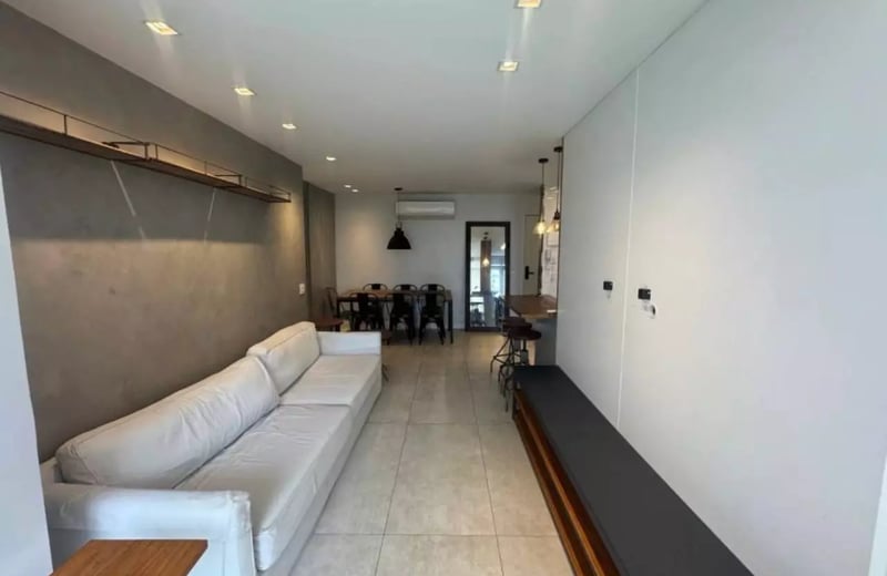 Long-term rental: 3-room apartment 74 m² in Barra da Tijuca, Rio de Janeiro, Brazil