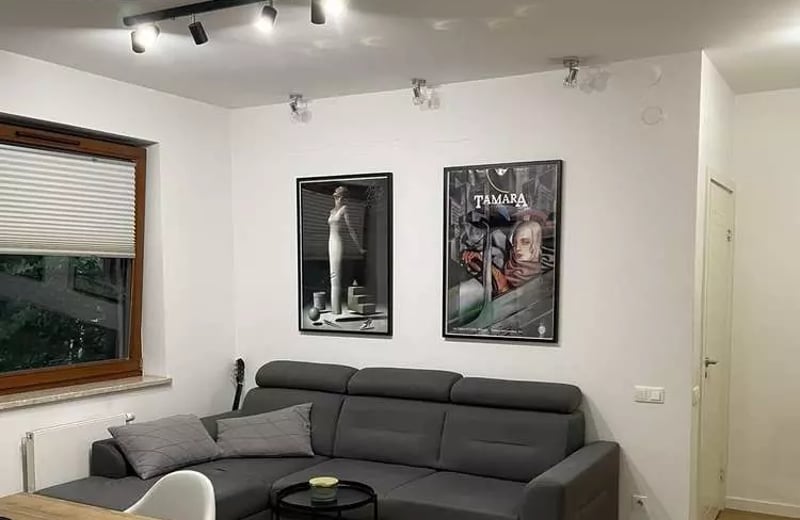 Location longue durée : appartement 2 pièces 34 m² dans le quartier Stary Mokotów, Varsovie, Pologne