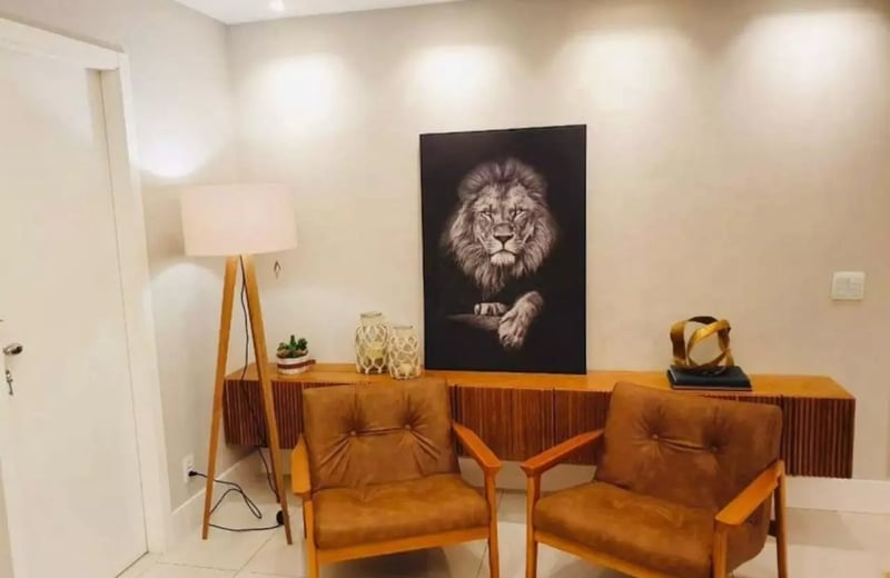 Long-term rental: 3-room apartment 110 m² in Península, Rio de Janeiro, Brazil