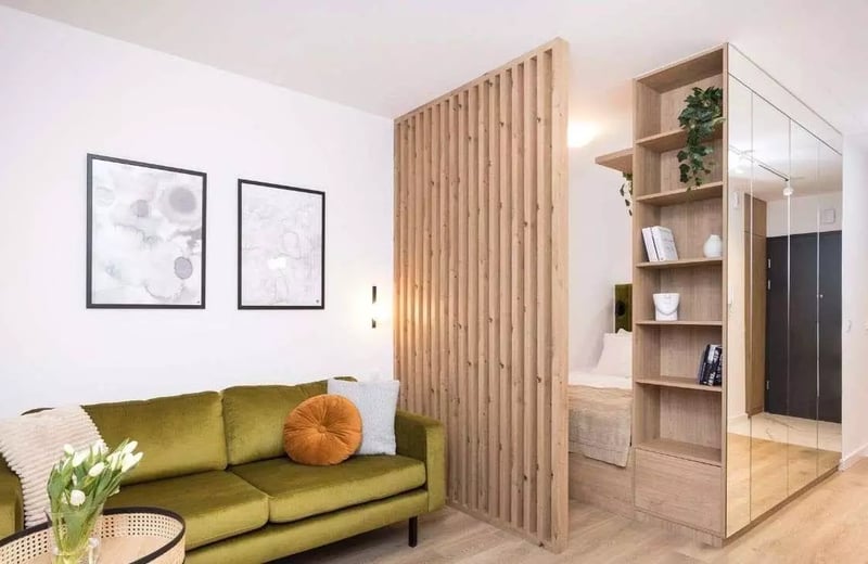Long-term rent of 29 m² studio in the center of Kraków, Poland