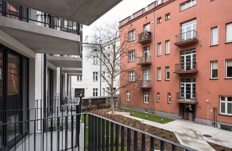 Long-term rent of 29 m² studio in the center of Kraków, Poland