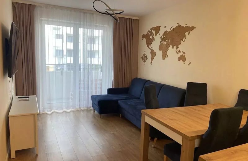 Langzeitmiete: 3-Zimmer-Wohnung 68 m² im Stadtteil Podgórze, Krakau, Polen