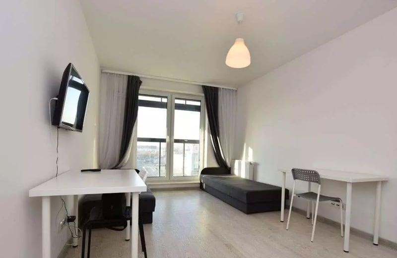Langzeitmiete: 3-Zimmer-Wohnung 50 m², in Port Popowice, Breslau, Polen