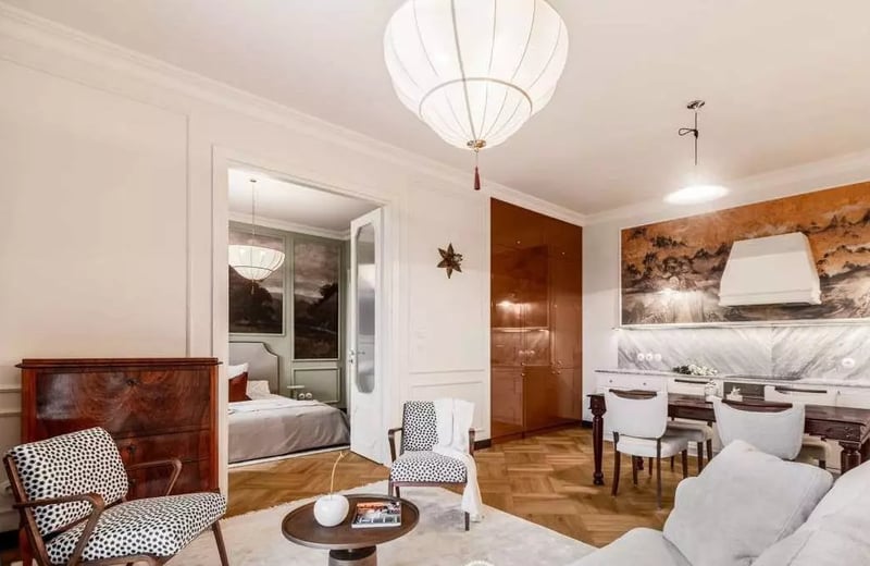 Location longue durée d’un appartement de 3 pièces, quartier Mokotów, Varsovie, Pologne