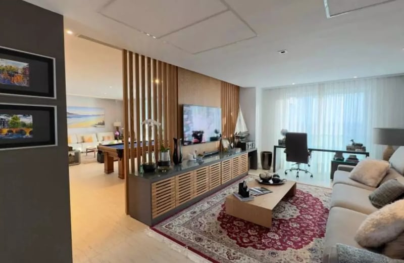 Location longue durée d’un appartement de 4 chambres, 266 m², dans le quartier Barra da Tijuca, Rio de Janeiro, Brésil