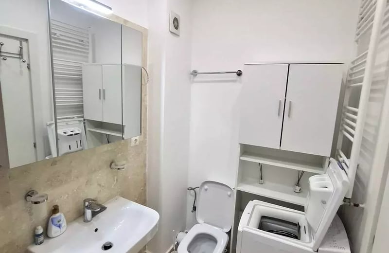 Langfristige Vermietung einer 2-Zimmer-Wohnung in Bukarest, Rumänien