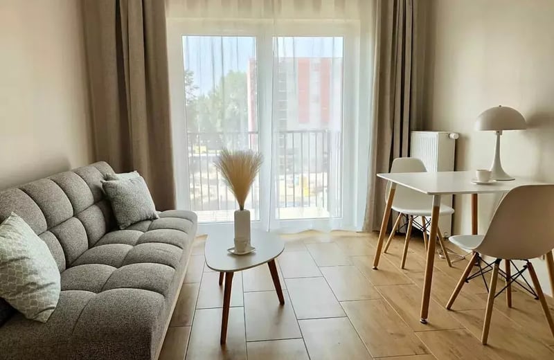 Alquiler a largo plazo de un piso de 2 habitaciones 37 m², distrito Podgórze, Cracovia, Polonia