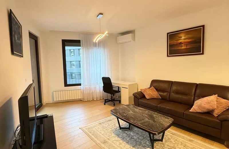 Location longue durée d’un appartement de 2 pièces, 52 m², Belgrade, Serbie