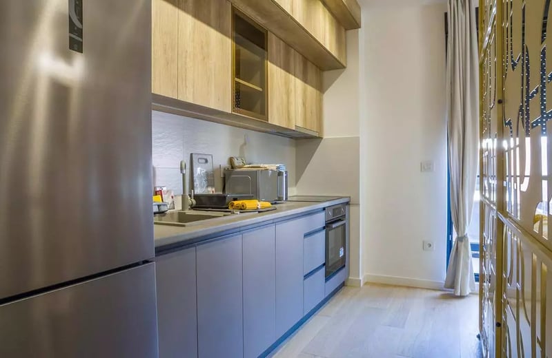Alquiler a largo plazo de un piso de 2 habitaciones, 50 m², Zemun, Belgrado, Serbia