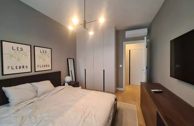 Long-term rental of a 2-room apartment, 57 m², Belgrade, Serbia