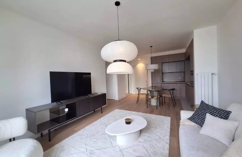 Alquiler a largo plazo de un piso de 2 habitaciones, 59 m², Belgrado, Serbia