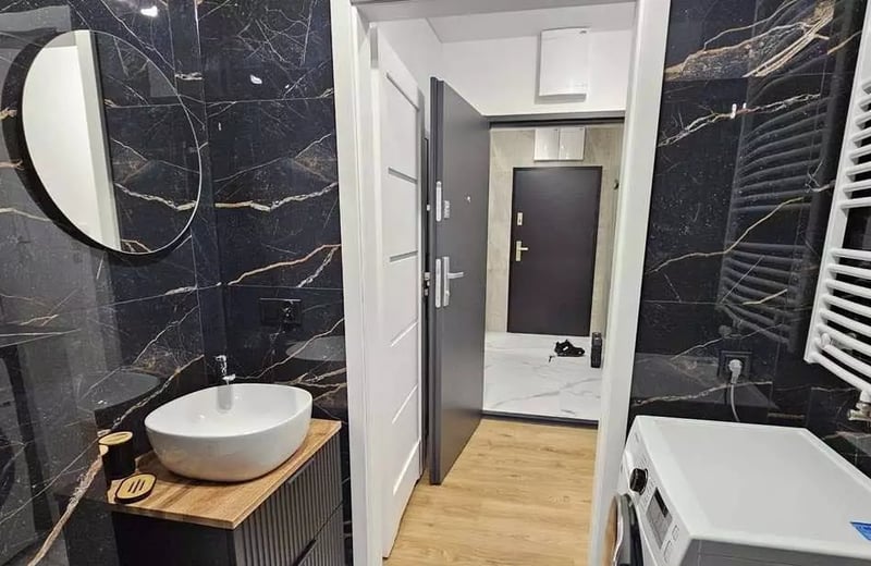 Langzeitmiete einer 2-Zimmer-Wohnung, 44 m², im Stadtteil Kleczków, Breslau, Polen