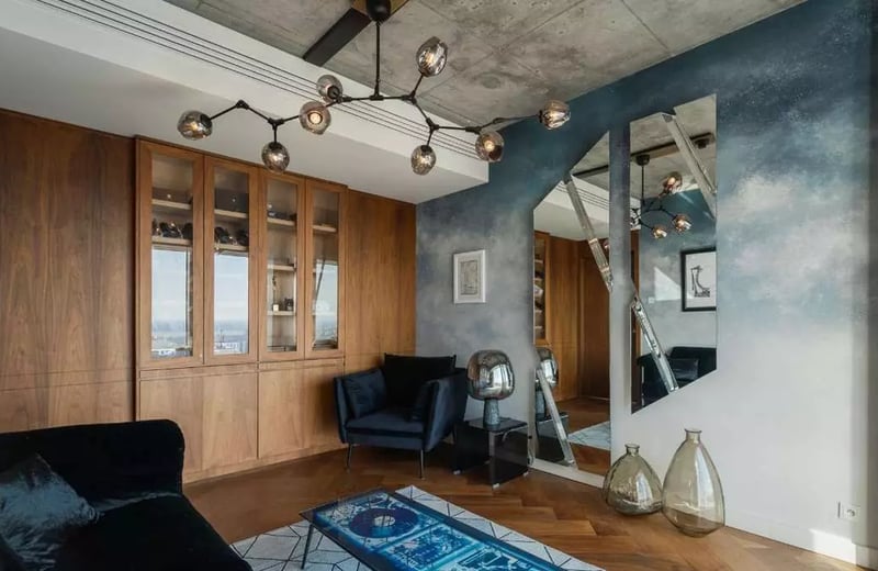 Long-term rental of an apartment, 236 m², in Śródmieście district, Warsaw, Poland