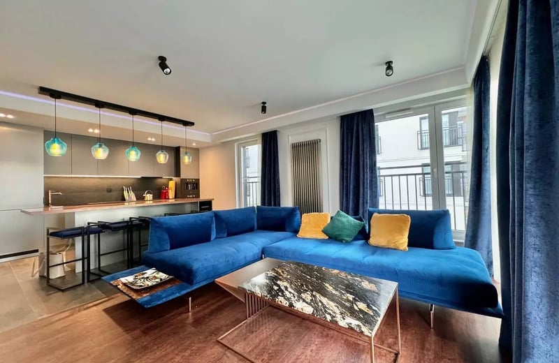 Langzeitmiete einer 3-Zimmer-Wohnung, 96 m², im Stadtteil Krowodrza, Krakau, Polen