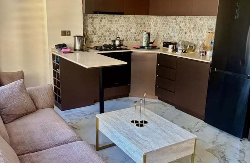 Alquiler a largo plazo de un piso de 2 habitaciones, 40 m², en Batumi, Georgia