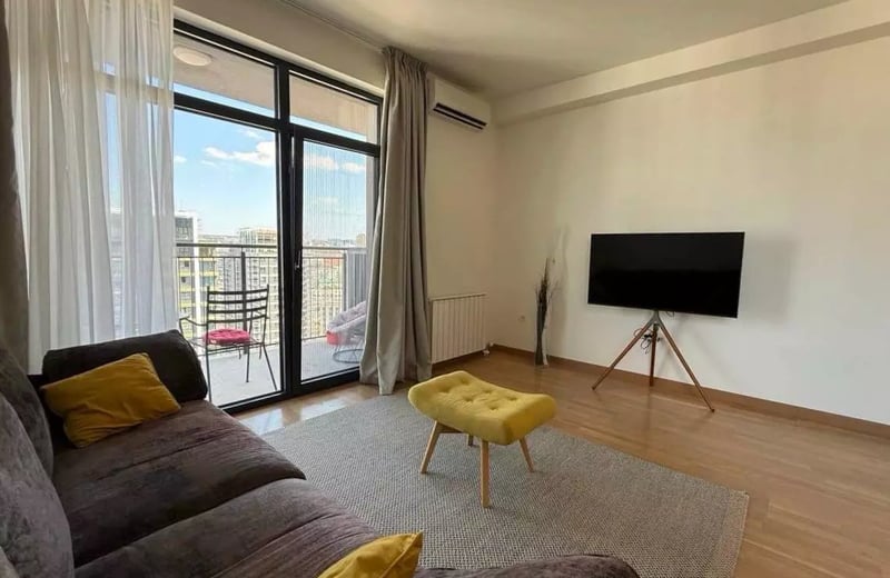 Langzeitmiete einer 3-Zimmer-Wohnung, 92 m², in der Premiumresidenz BW Vista, Belgrad, Serbien