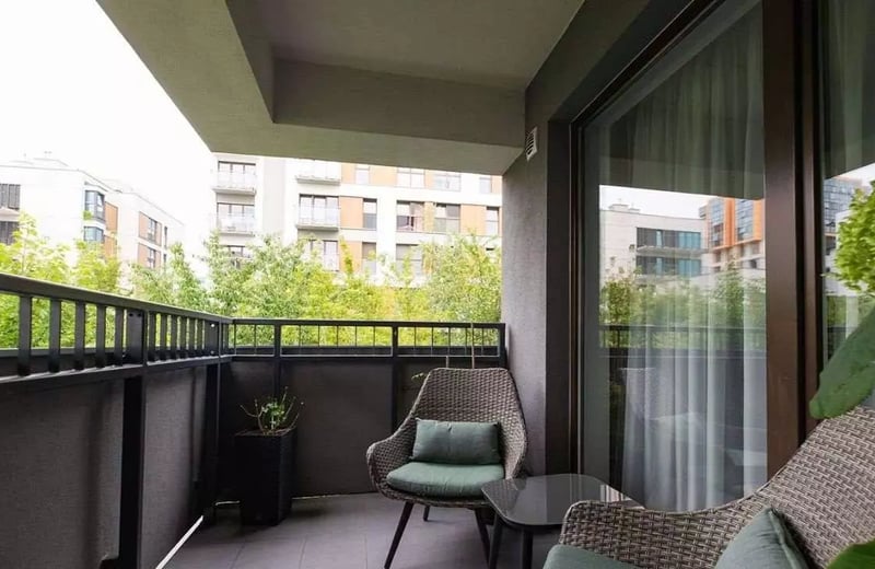 Долгосрочная аренда 3-комнатной квартиры, 72 м², район Mokotów, Варшава, Польша