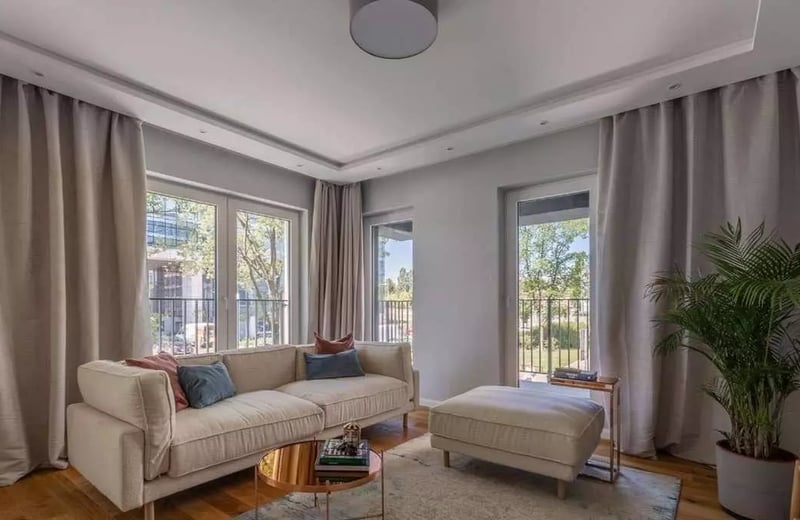 Long-term rental of a 3-room apartment, 75 m², Mokotów district, Warsaw, Poland