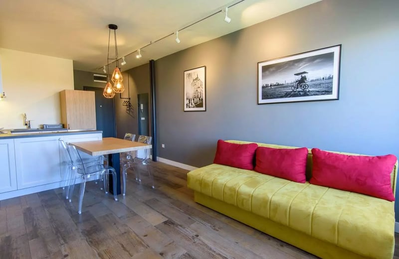 Alquiler a largo plazo de un apartamento de 2 habitaciones, 41 m², en Block 30, Nuevo Belgrado, Belgrado, Serbia