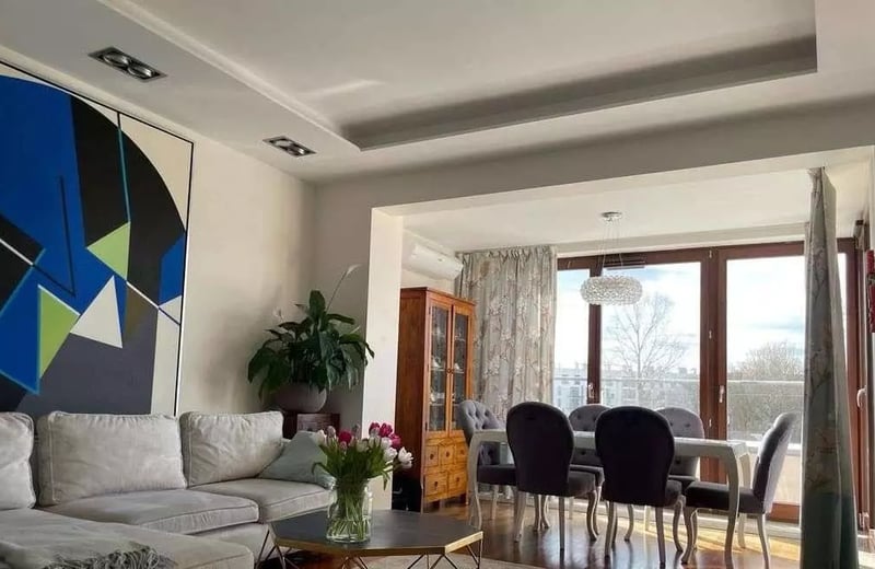 Long-term rental of an apartment, 82 m², in Wilanów, Warsaw, Poland